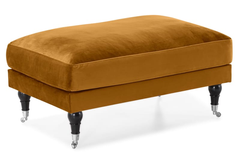 Andrew Soffgrupp 2+1 Sammet - Mörkgul - Products - Möbler - Soffa - Soffgrupp - Howard soffgrupp