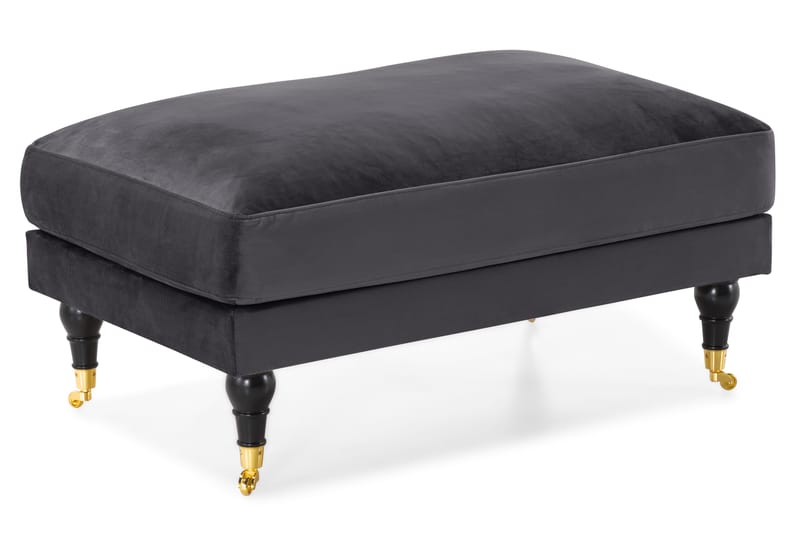 Andrew Soffgrupp 3+2 Sammet - Mörkgrå - Products - Möbler - Soffa - Soffgrupp - Howard soffgrupp