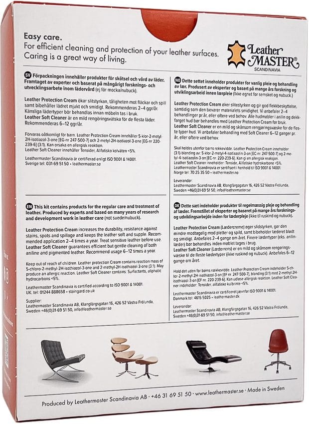 Leather Clean & Protect Maxi - Products - Möbler - Soffa - Sofftillbehör - Rengöring soffa - Möbelvård till läder