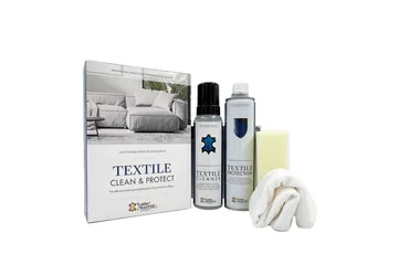 Textile Clean & Protect Kit - Leather Master - Products - Möbler - Soffa - Sofftillbehör - Rengöring soffa - Möbelvård till tyg