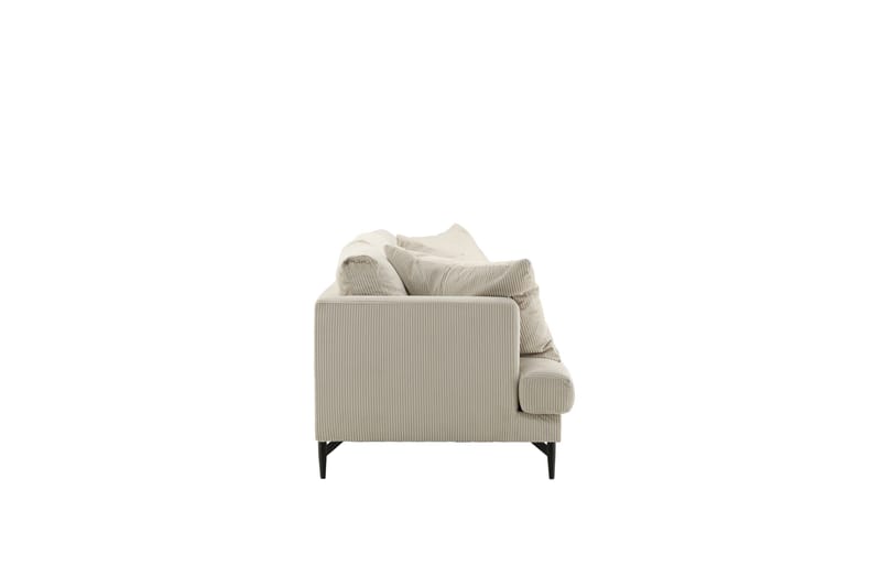 Sofia 3-sits Soffa - Beige - Products - Möbler - Soffa - 3 sits soffa