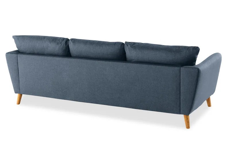 Trend 3-sits Tygsoffa - Blå - Products - Möbler - Soffa - 3 sits soffa