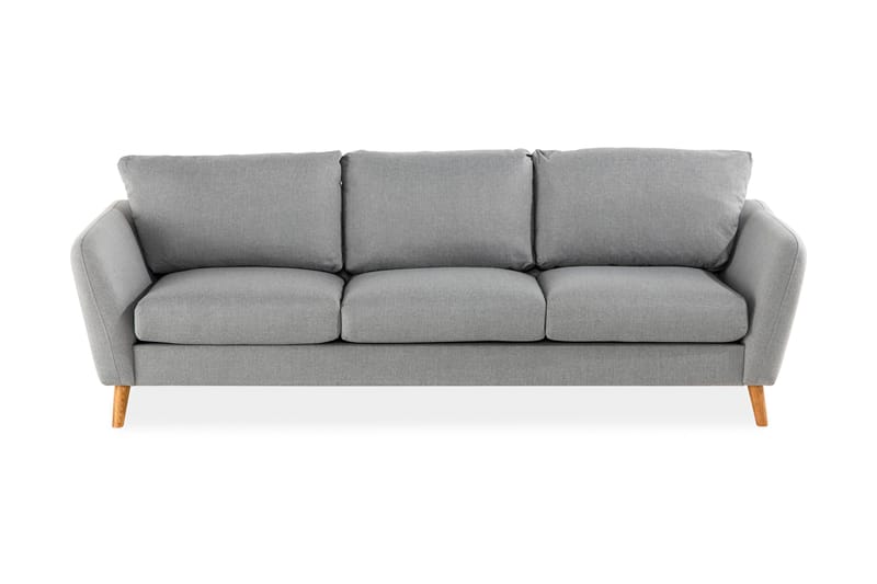 Trend 3-sits Tygsoffa, Grå