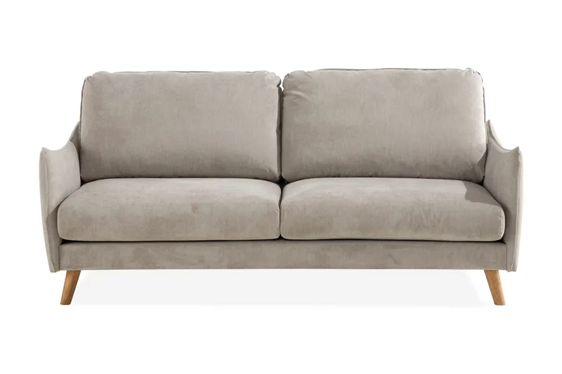 Trend Lyx 3-sits Tygsoffa, Beige