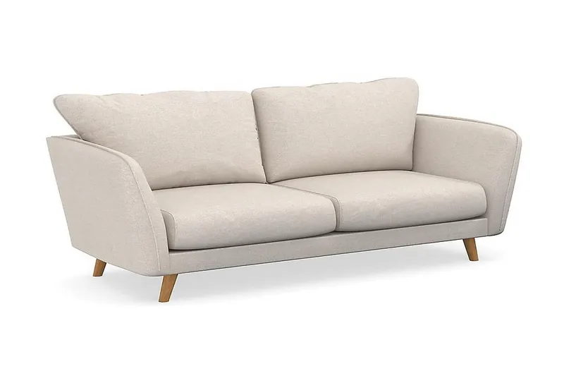 Trend Lyx 3-sits Tygsoffa, Beige