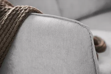 Trend Lyx 6-sits Vändbar L-formad Hörnsoffa i Tyg - Ljusgrå - Products - Möbler - Soffa - Hörnsoffa