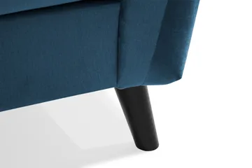 Trend Soffgrupp 3-sits + 2-sits Sammetssoffa - Blå - Products - Möbler - Soffa - Soffgrupp