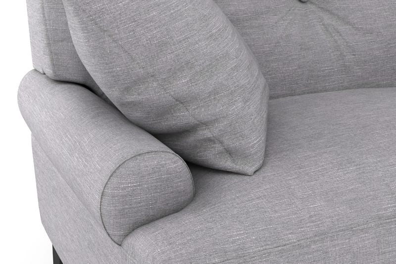 Andrew Loveseat - Ljusgrå/Krom - Products - Möbler - Fåtölj & stolar - Fåtölj