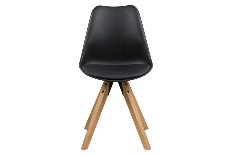 Andros Matstol & köksstol med träben - Svart - Products - Möbler - Fåtölj & stolar - Matstol & köksstol