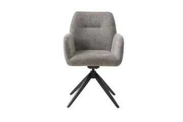 Annabela Karmstol - Grå - Products - Möbler - Fåtölj & stolar - Karmstol