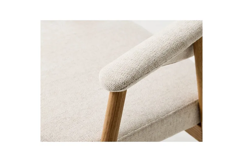 Ansari Karmstol - Beige - Products - Möbler - Fåtölj & stolar - Karmstol