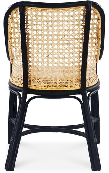 Anton matstol i rotting med dyna - Svart/rotting - Products - Möbler - Fåtölj & stolar - Karmstol