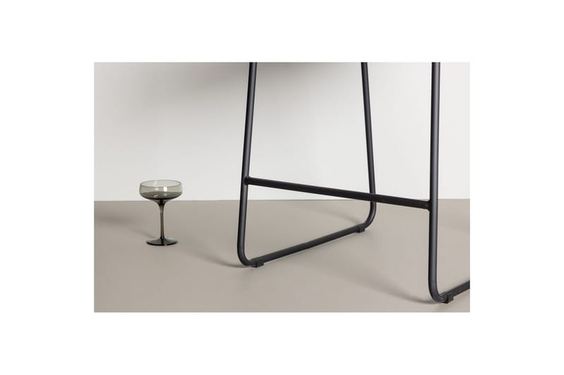 Barstol Bisbee Bouclé - Svart - Products - Möbler - Fåtölj & stolar - Barstol & barpall