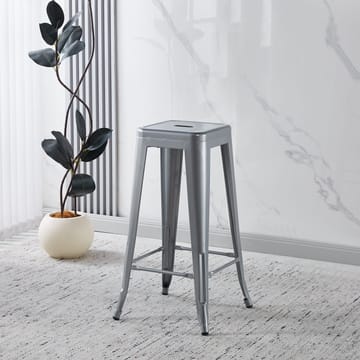 Barstol Iris i Metall Sitthöjd 77 cm - Metallfärgad - Products - Möbler - Fåtölj & stolar - Barstol & barpall