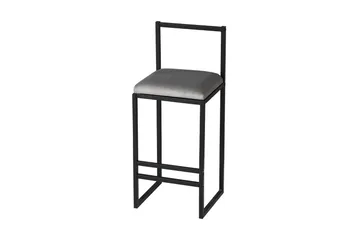 Bitanya Barstol - Grå - Products - Möbler - Fåtölj & stolar - Barstol & barpall