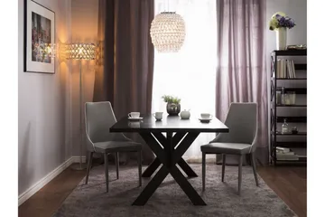 Camino Stol Set Om 2 St - Grå - Products - Möbler - Fåtölj & stolar - Matstol & köksstol