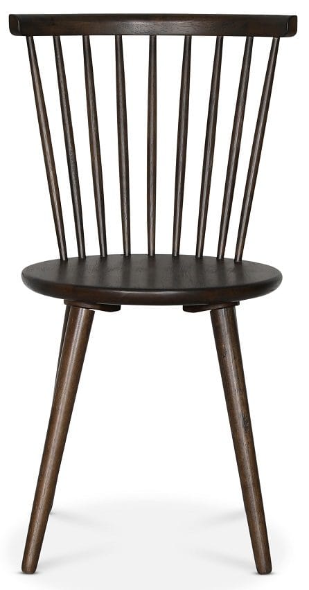 Castor pinnstol brunoljat trä, Smoked wood