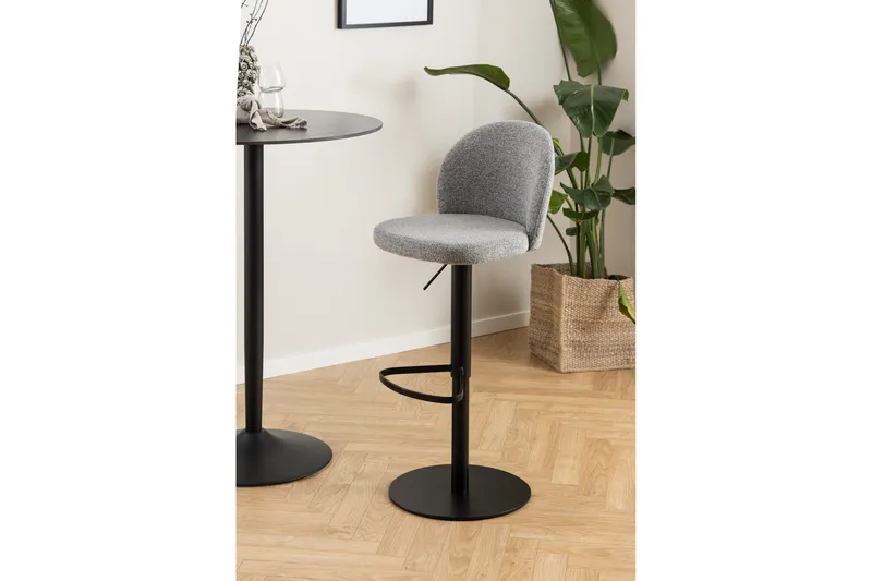 Dursun Barstol - Grå - Products - Möbler - Fåtölj & stolar - Barstol & barpall