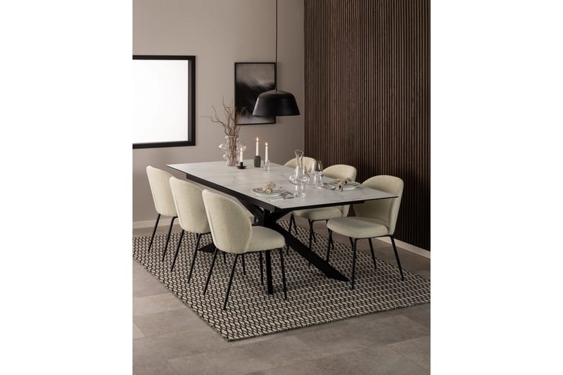 Dursun Matstol - Ljusbeige - Products - Möbler - Fåtölj & stolar - Matstol & köksstol