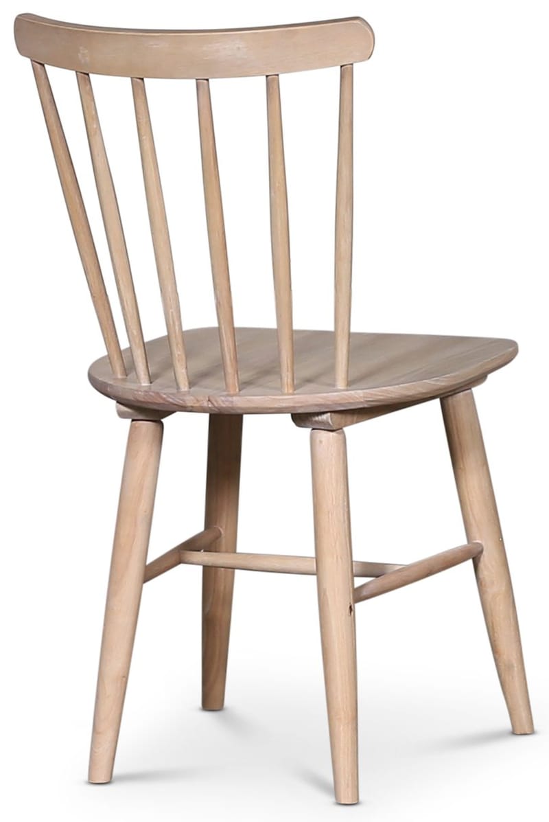 Emil pinnstol i whitewash - Whitewash - Products - Möbler - Fåtölj & stolar - Matstol & köksstol