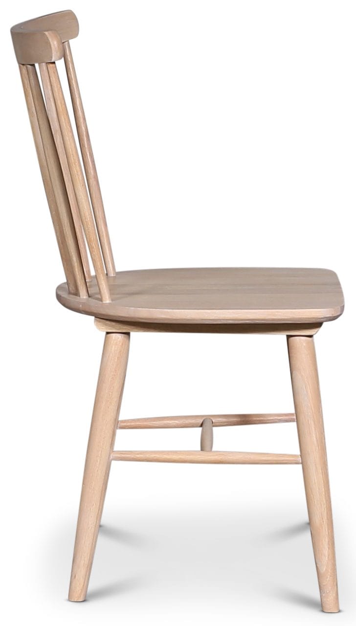 Emil pinnstol i whitewash - Whitewash - Products - Möbler - Fåtölj & stolar - Matstol & köksstol