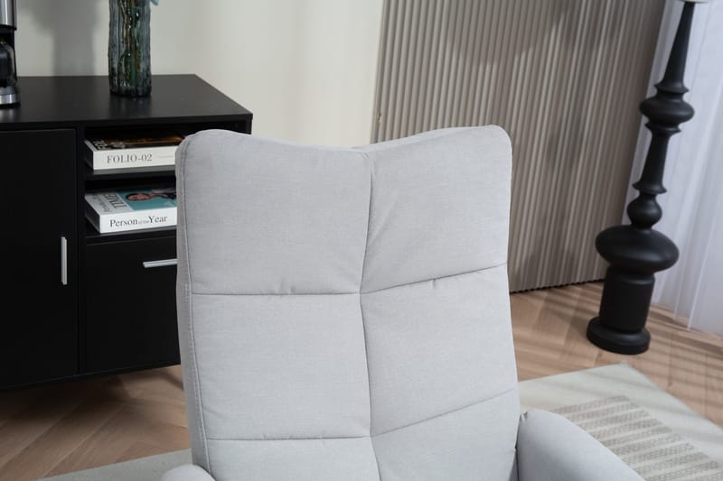 Duva ställbar fåtölj med fotpall - Grå - Grå - Products - Möbler - Fåtölj & stolar - Fåtölj - Biofåtölj & reclinerfåtölj