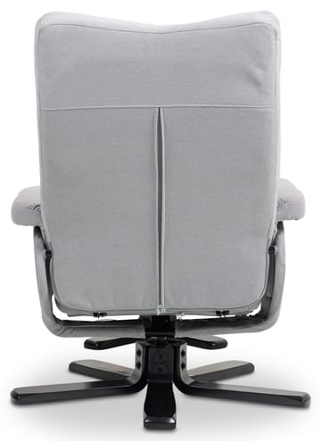 Duva ställbar fåtölj med fotpall - Grå - Grå - Products - Möbler - Fåtölj & stolar - Fåtölj - Biofåtölj & reclinerfåtölj