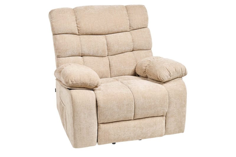 Elektrisk reclinerfåtölj Ares Beige - Beige - Products - Möbler - Fåtölj & stolar - Fåtölj - Biofåtölj & reclinerfåtölj