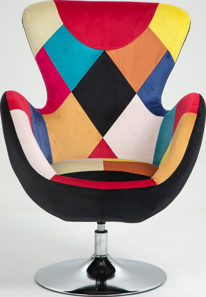 Fåtölj flerfärgad - Lucille - Products - Möbler - Fåtölj & stolar - Fåtölj - Öronlappsfåtölj