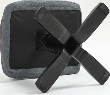 Reclinerfåtölj med fotpall grå - Oslo - Grå - Products - Möbler - Fåtölj & stolar - Fåtölj - Biofåtölj & reclinerfåtölj