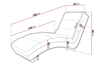 Regalado Liggfåtölj - Gul - Products - Möbler - Fåtölj & stolar - Fåtölj - Liggf åtölj