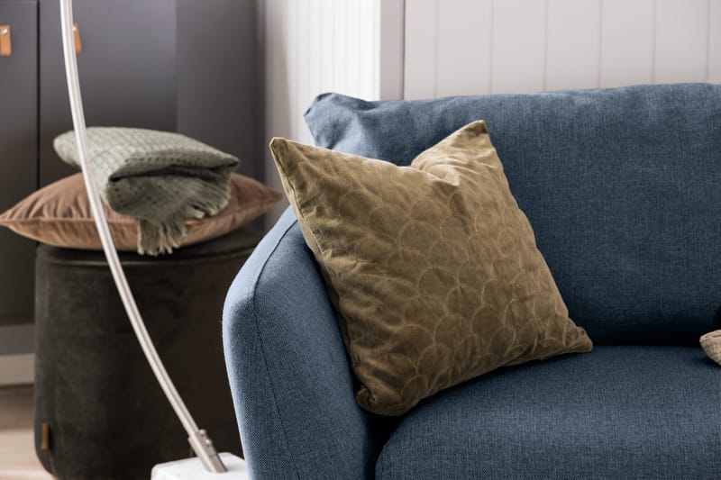 Trend Fåtölj med Fotpall - Blå - Products - Möbler - Fåtölj & stolar - Fåtölj - Fåtölj med fotpall