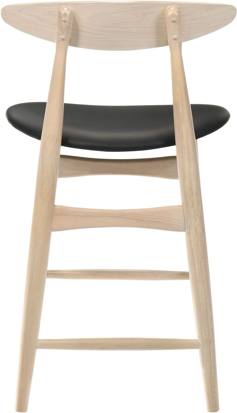 Florence barstol whitewash - Sitthöjd 69 cm - Whitewash/svart - Products - Möbler - Fåtölj & stolar - Barstol & barpall