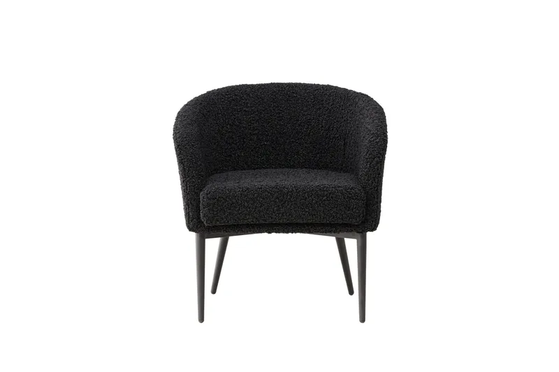 Fluffy Fåtölj, Svart