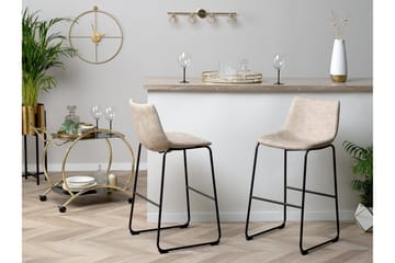 Franks Barstol 46 cm - Beige - Products - Möbler - Fåtölj & stolar - Barstol & barpall
