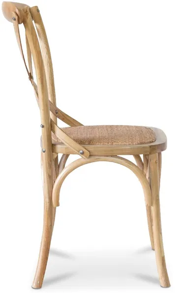 Gaston stol i oljat massivt trä - Natur/Brun - Products - Möbler - Fåtölj & stolar - Matstol & köksstol