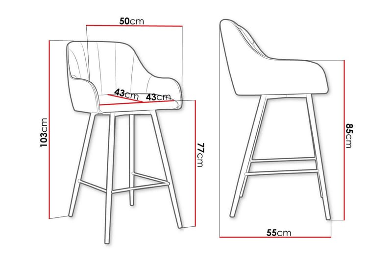 Glenarm Barstol - Products - Möbler - Fåtölj & stolar - Barstol & barpall
