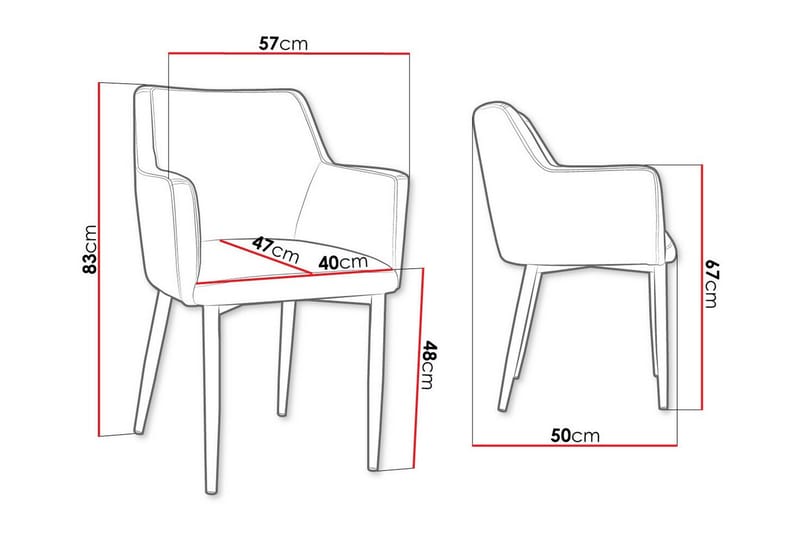 Glenarm Matstol - Products - Möbler - Fåtölj & stolar - Karmstol