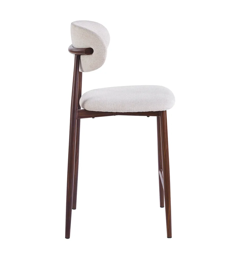 Ingrid barstol (Counter) Beige/valnöt - Beige/valnöt - Products - Möbler - Fåtölj & stolar - Barstol & barpall