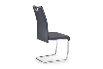 Kayson Matstol Konstläder - Svart - Products - Möbler - Fåtölj & stolar - Matstol & köksstol
