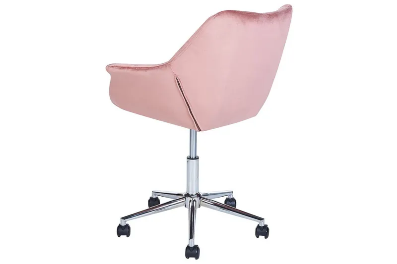 Kontorsstol Labelle Rosa - Rosa - Products - Möbler - Fåtölj & stolar - Kontorsstol & skrivbordsstol