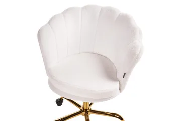 Kontorsstol Monticello Vitt/guld/svart - Vitt/guld/svart - Products - Möbler - Fåtölj & stolar - Kontorsstol & skrivbordsstol