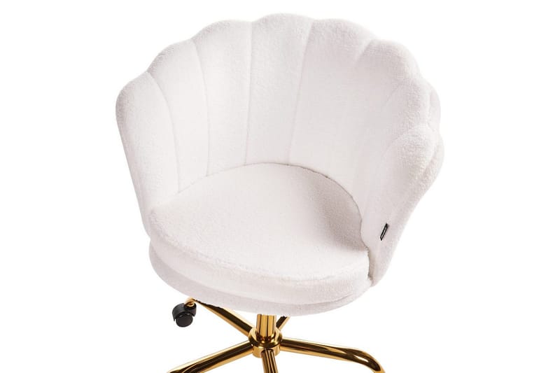 Kontorsstol Monticello Vitt/guld/svart - Vitt/guld/svart - Products - Möbler - Fåtölj & stolar - Kontorsstol & skrivbordsstol