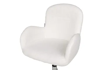 Kontorsstol Priddy Vit/Silver - Vit/Silver - Products - Möbler - Fåtölj & stolar - Kontorsstol & skrivbordsstol