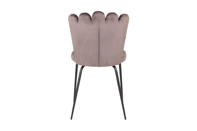 Limhamn Karmstol Sammet - Grå - Products - Möbler - Fåtölj & stolar - Matstol & köksstol