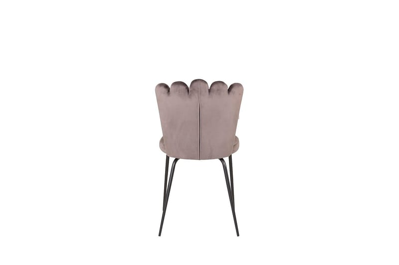 Limhamn Karmstol Sammet - Grå - Products - Möbler - Fåtölj & stolar - Matstol & köksstol