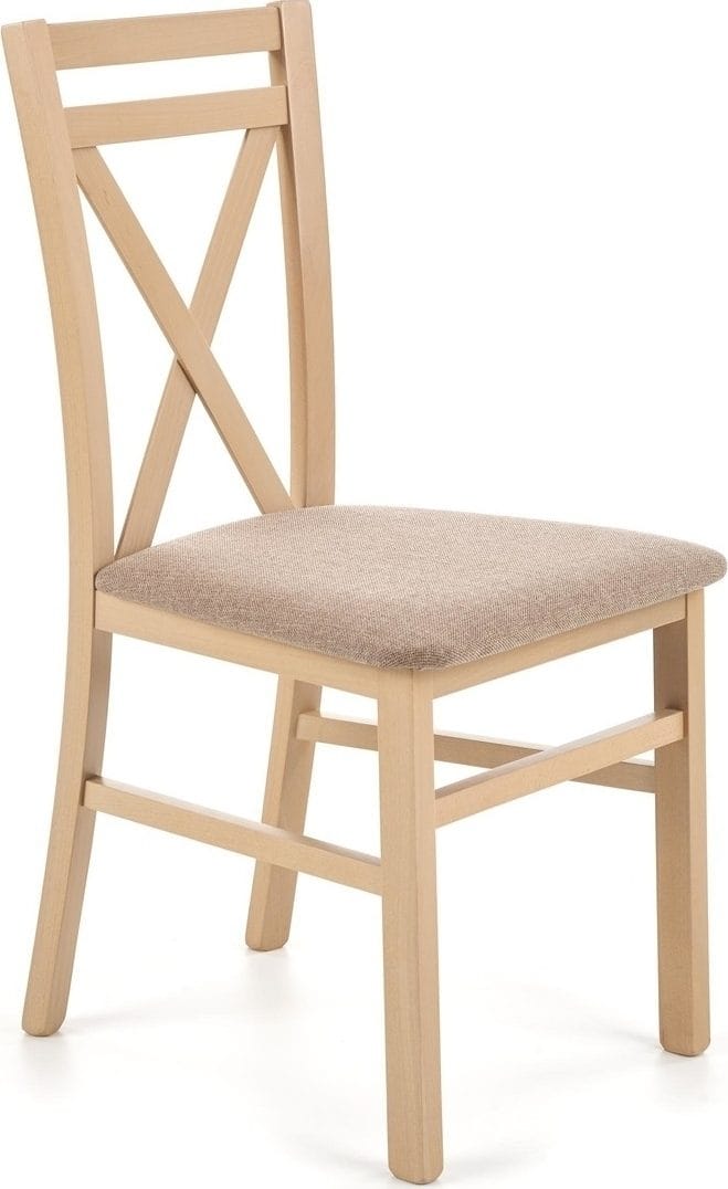 Marstrand matstol - Sonoma ek/beige, Beige