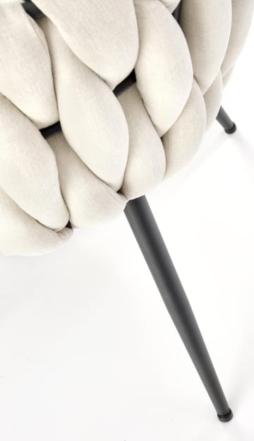 Matstol ljusbeige sammet - ljusbeige - Products - Möbler - Fåtölj & stolar - Karmstol