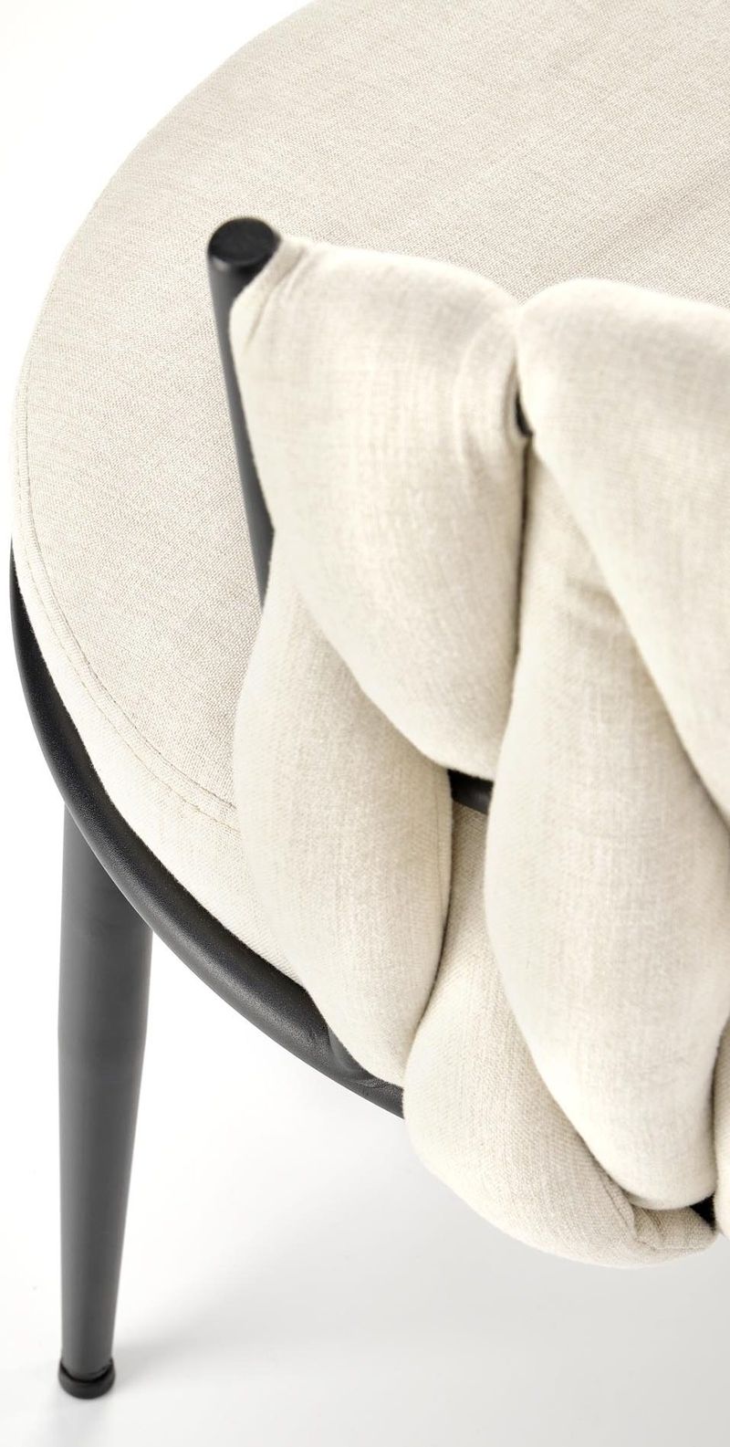 Matstol ljusbeige sammet - ljusbeige - Products - Möbler - Fåtölj & stolar - Karmstol