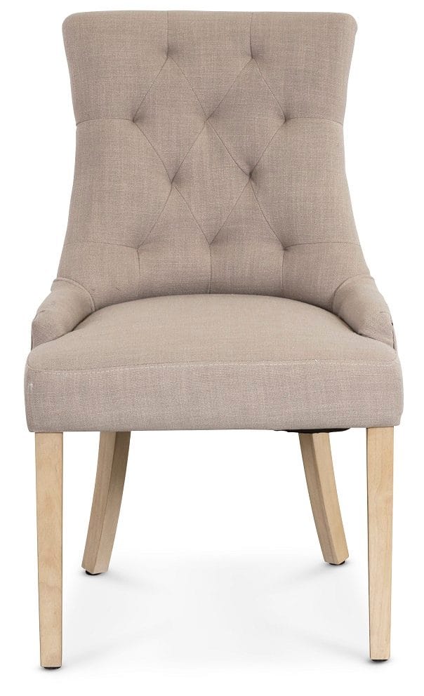 Matstol Tuva med Träben - Beige, antikbehandlade ben - Products - Möbler - Fåtölj & stolar - Matstol & köksstol